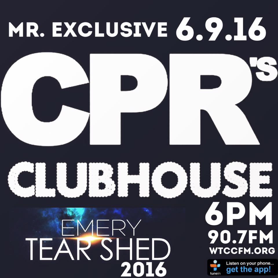 CPR’s Clubhouse (Tear Shed 2016)